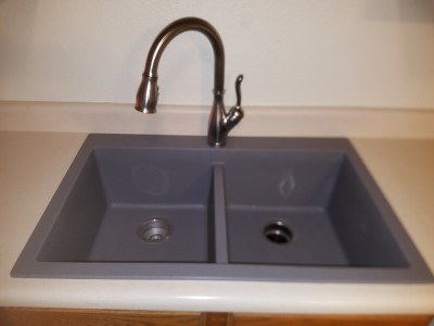 Kitchen sink and faucet gilbert