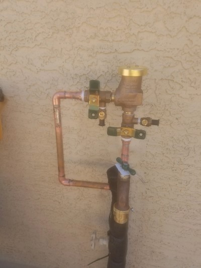 New Hose Bib Installed In Gilbert, AZ