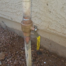 Water main valve replacement gilbert